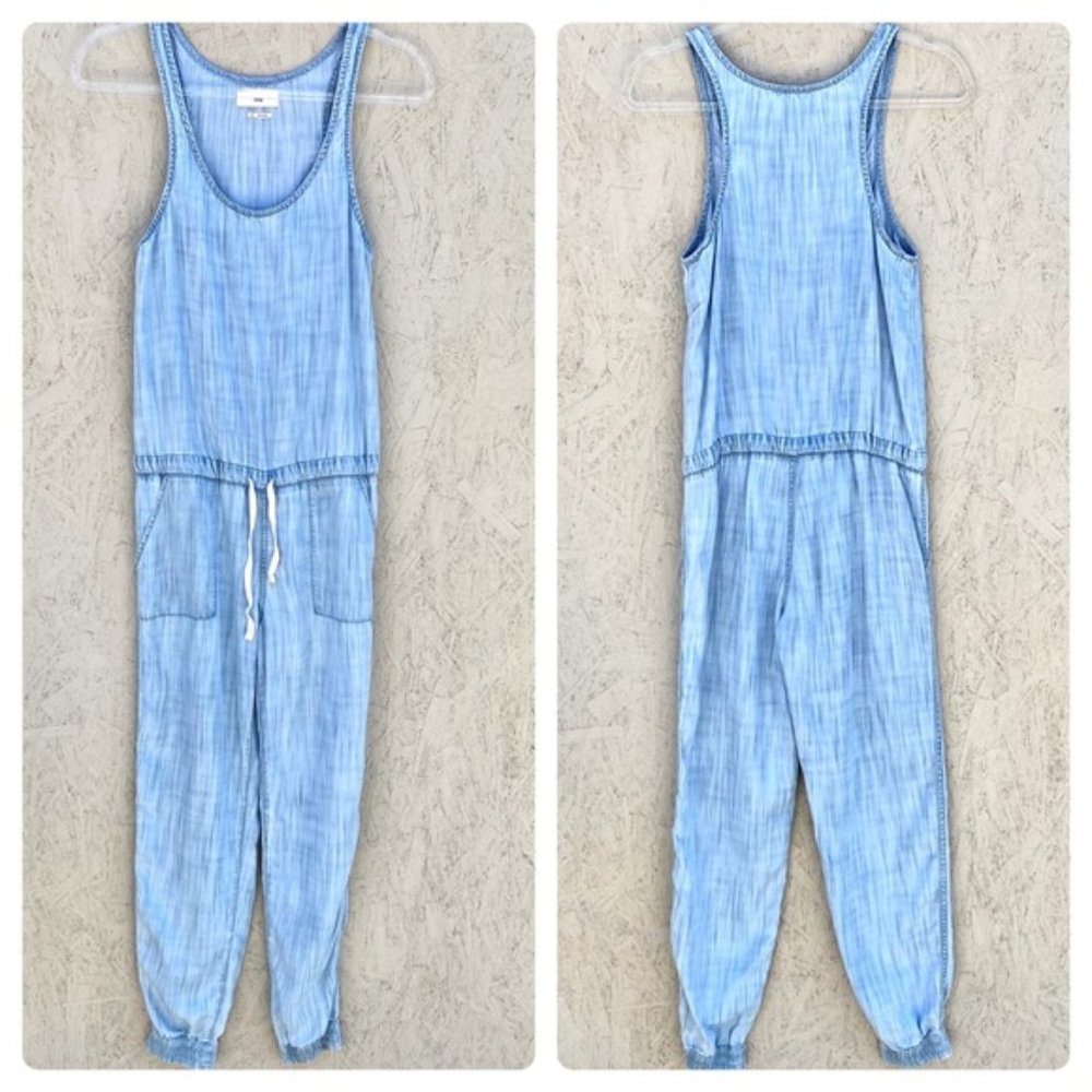 Aritzia TNA Chambray Jumpsuit